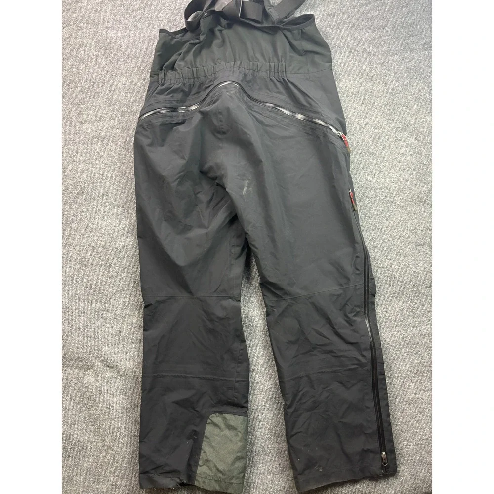 The North Face Bib Pants Mens XL Black Summit Series Gore-Tex Pro Shell Snow